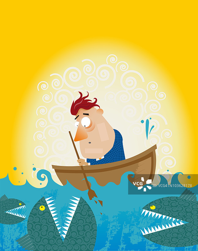 危险水域图片素材