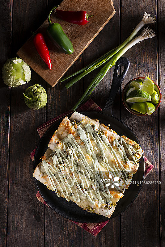 墨西哥玉米卷图片素材