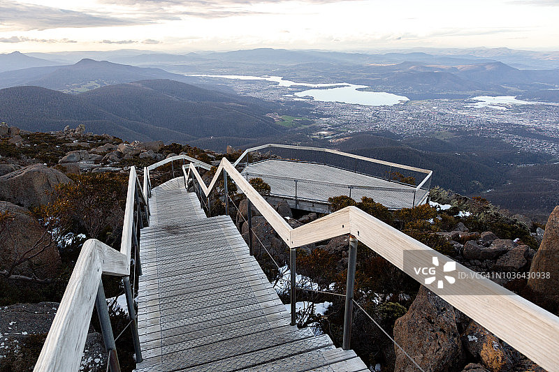 霍巴特惠灵顿山图片素材