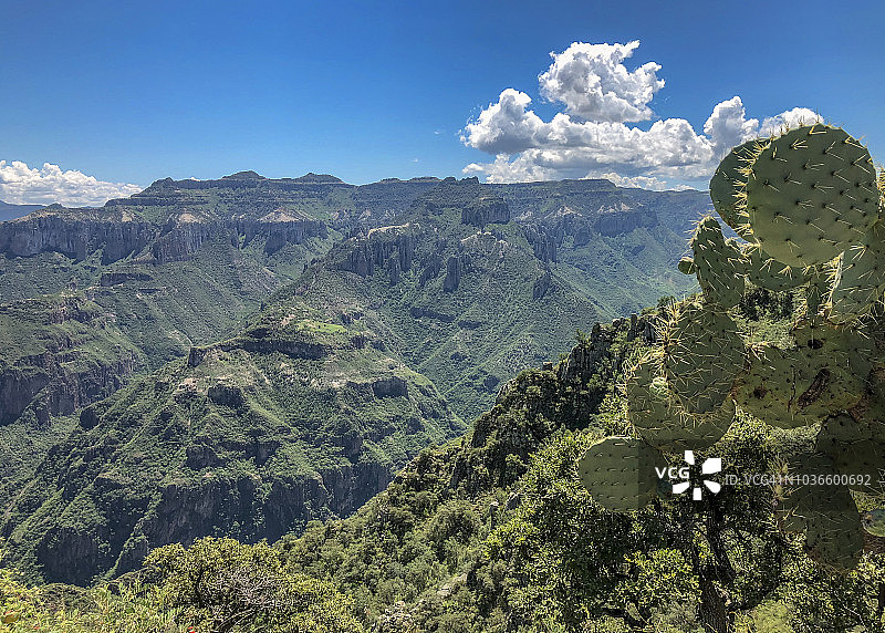 铜峡谷全景图片素材