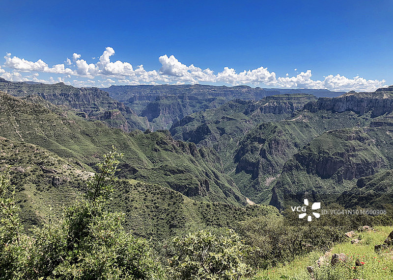 铜峡谷全景图片素材