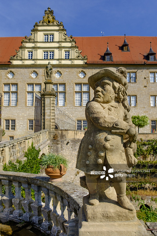 魏克斯海姆城堡（德国巴登-符腾堡州）图片素材