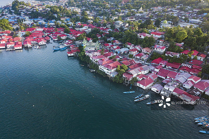 印度尼西亚马鲁古群岛凯群岛图阿尔市图片素材