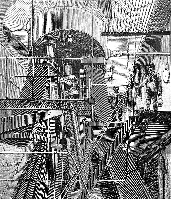 轮船机舱图片素材