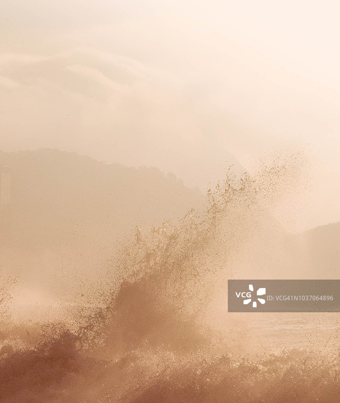 科帕卡巴纳海浪图片素材