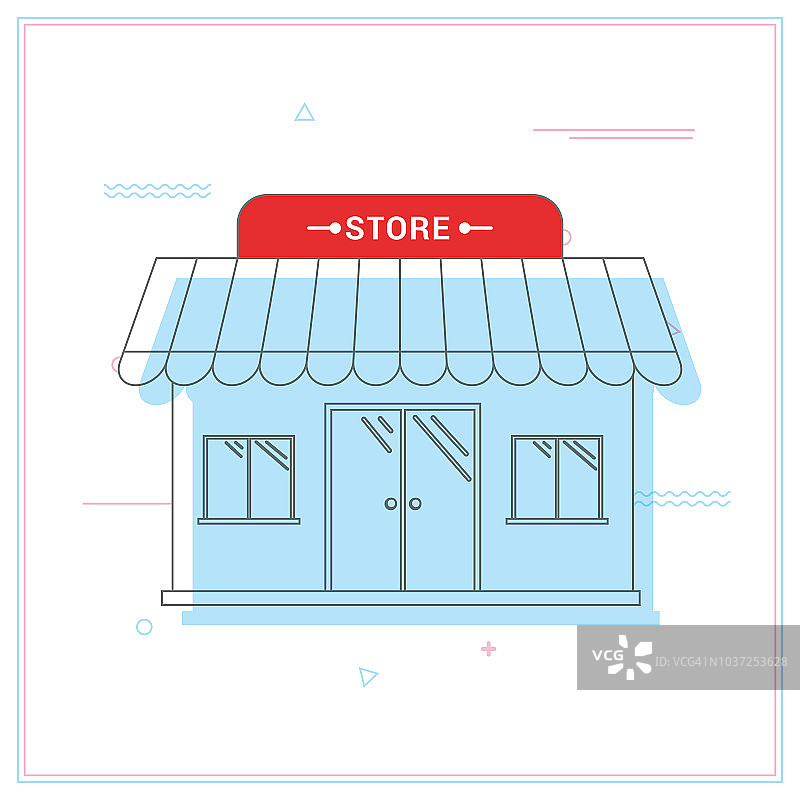 电商购物商店图片素材