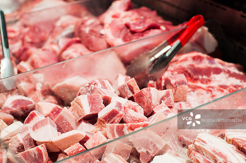 各种新鲜切割的肉类图片素材