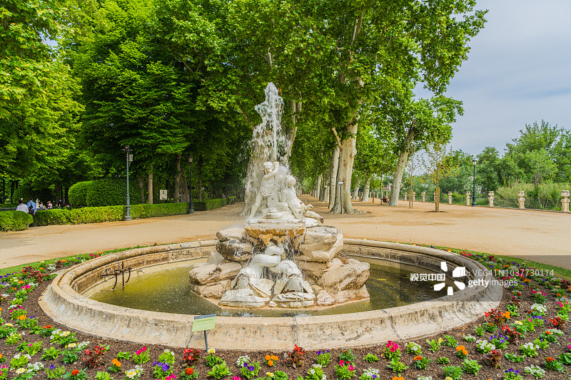 西班牙阿兰胡埃斯博蒂卡里亚之源图片素材