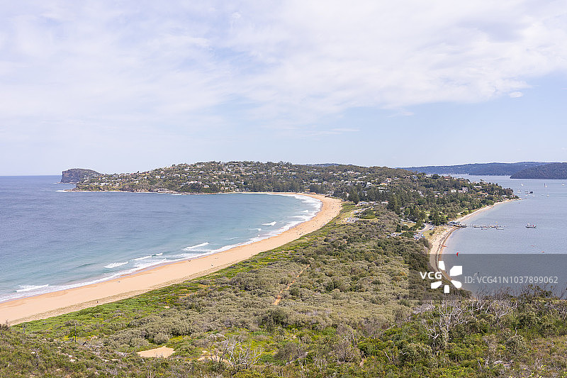 棕榈海滩和皮特沃特图片素材