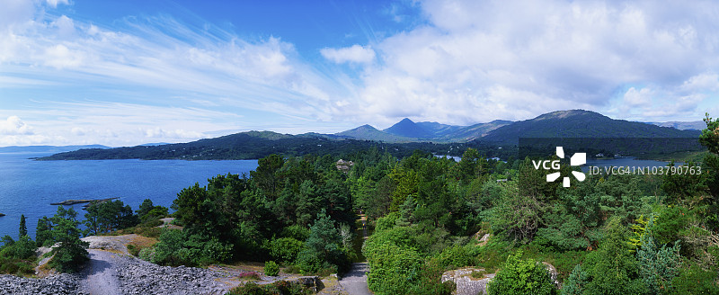 爱尔兰科克郡贝尔拉半岛的格伦加里夫伊尔纳库林图片素材