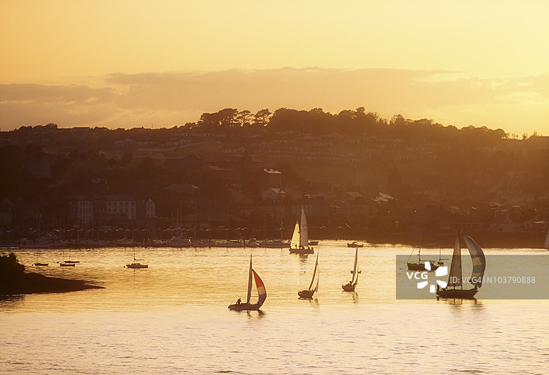 爱尔兰科克郡班登河金塞尔图片素材