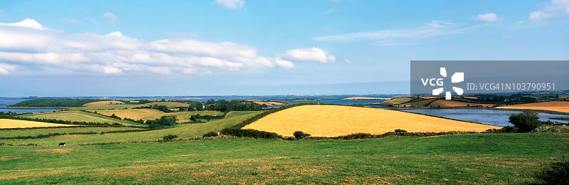 斯特兰福德湖，唐郡，爱尔兰图片素材