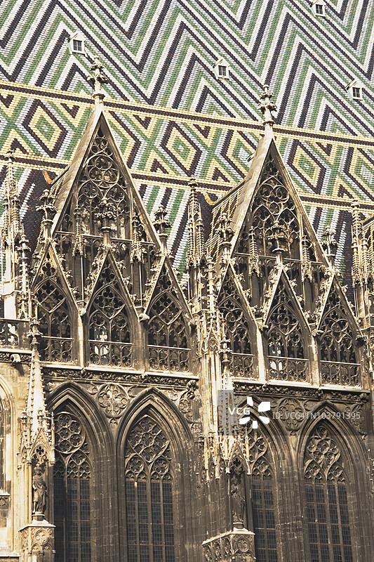 维也纳圣斯蒂芬大教堂，奥地利图片素材