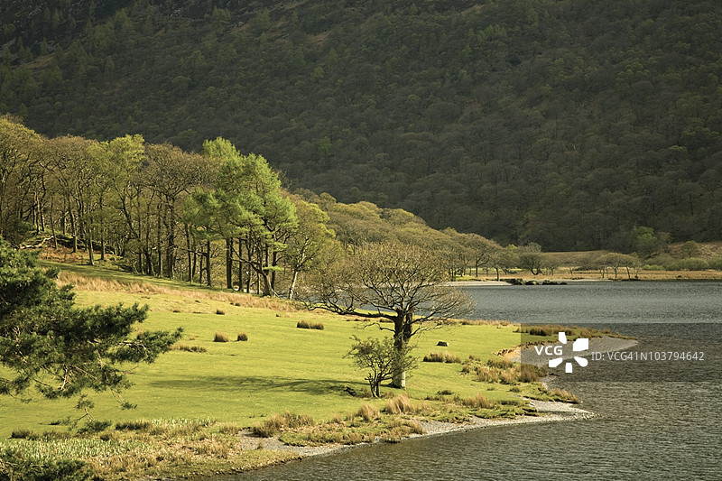 克拉莫克湖，位于湖区国家公园内图片素材