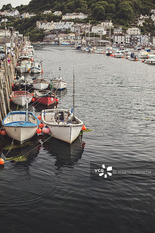 卢伊港的船只图片素材