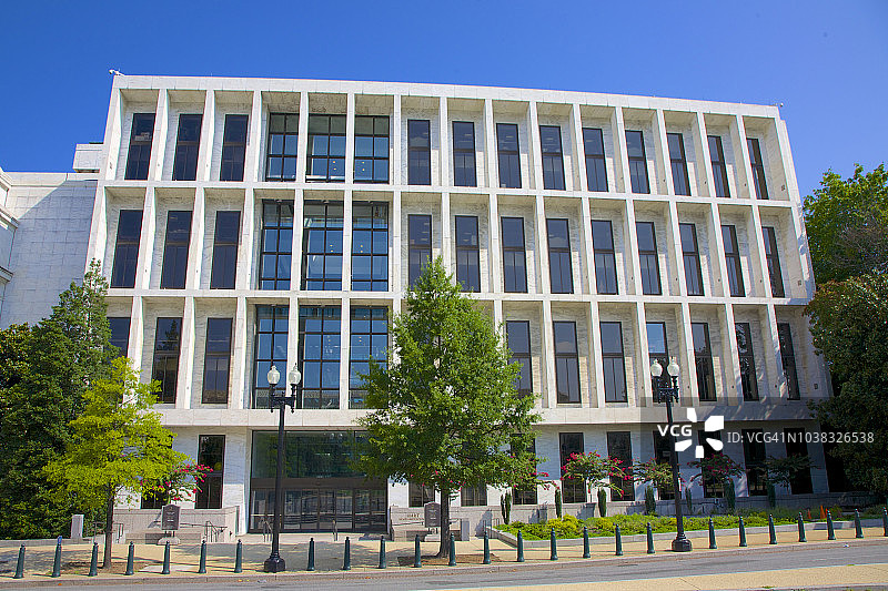 华盛顿特区哈特参议院办公大楼图片素材