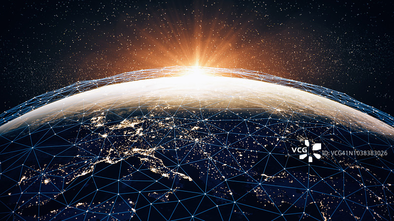 全球通信网络()图片素材