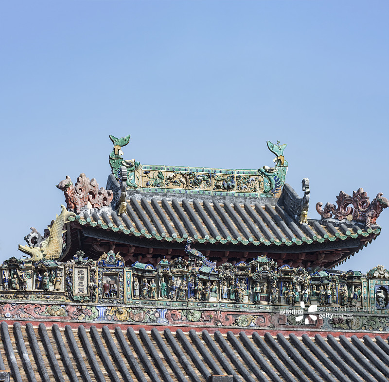 房屋顶部的装饰图片素材