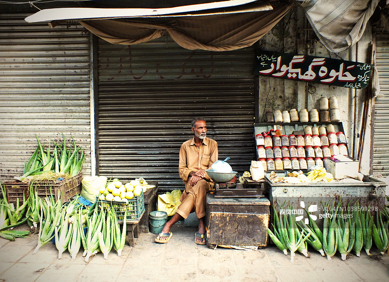 卡拉奇的城市街景图片素材