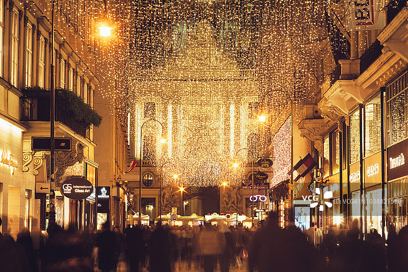 维也纳的圣诞节图片素材