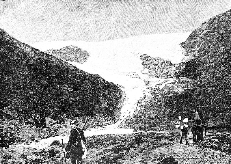 在挪威狩猎图片素材