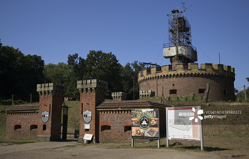 希维诺乌伊希切的阿尼奥拉堡和恩格斯堡入口图片素材