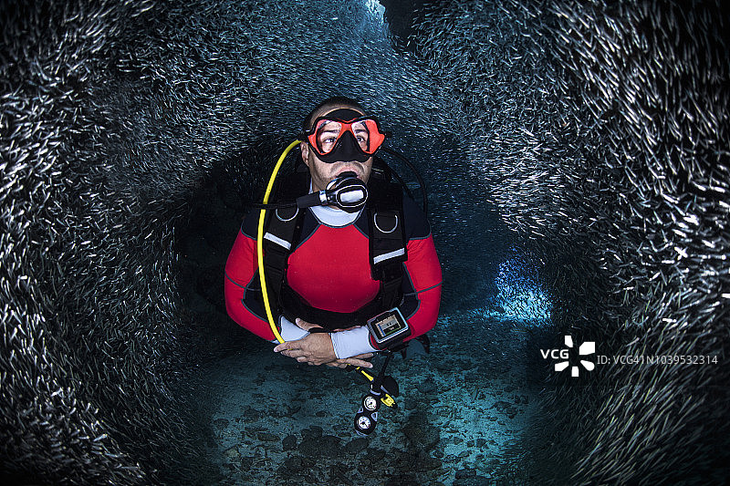 水肺潜水图片素材