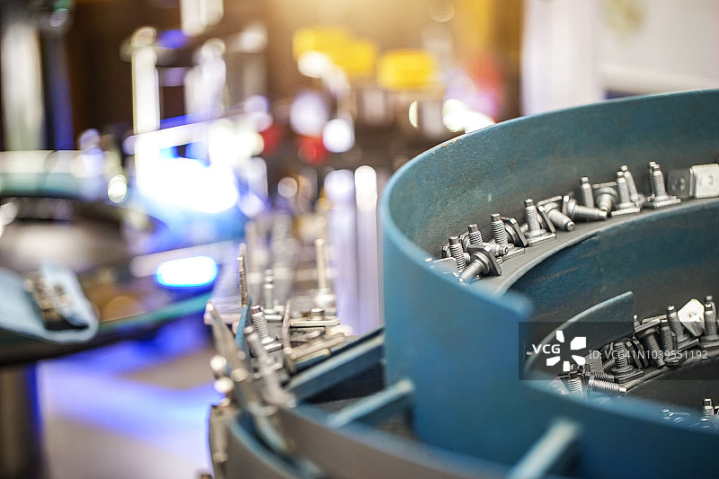 高科技坚果生产机器图片素材