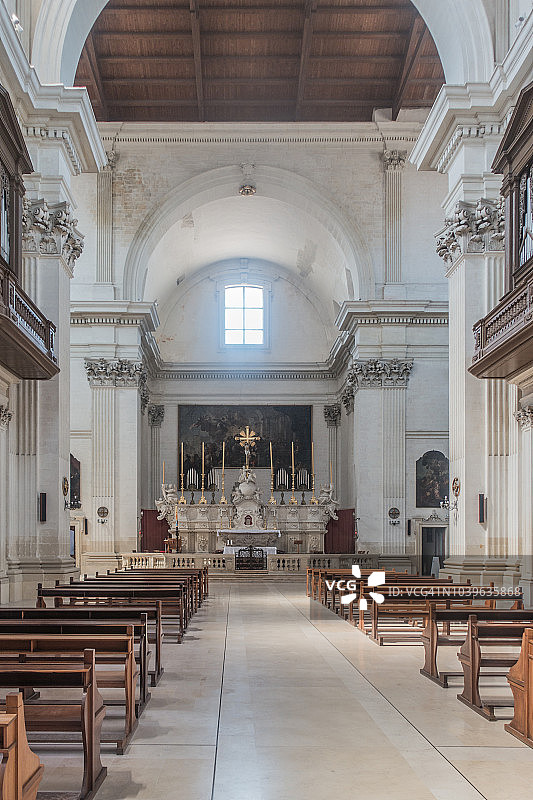 意大利莱切圣伊rene教堂图片素材