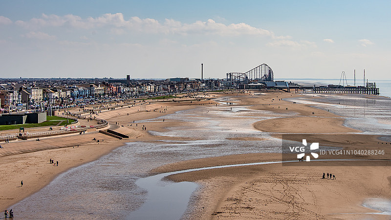 布莱克浦南岸图片素材