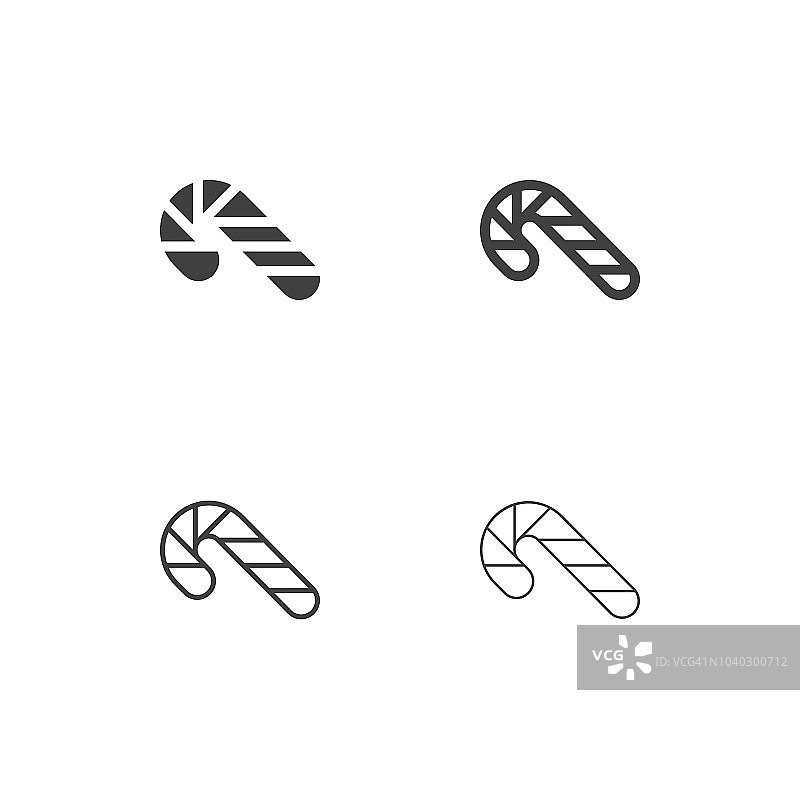 拐杖糖图标系列图片素材