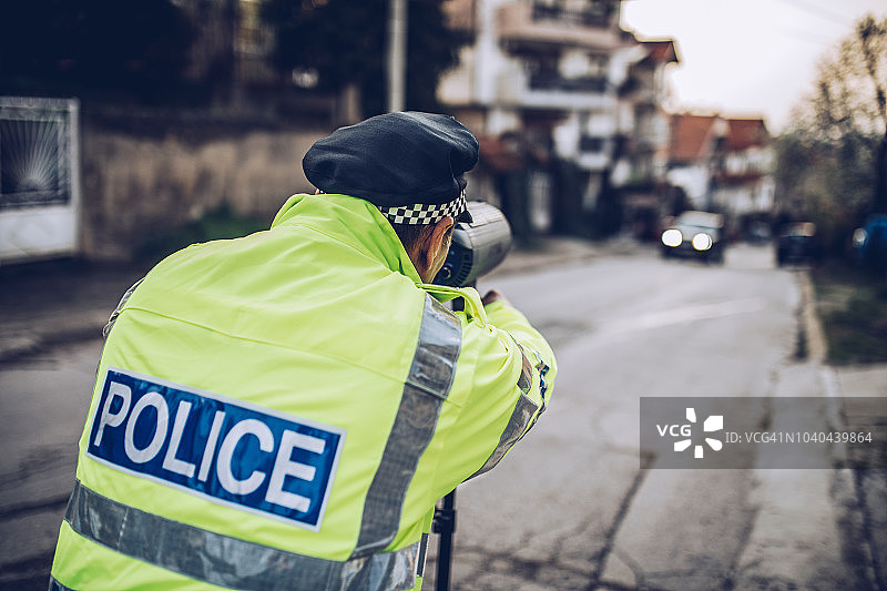 交通警察图片素材