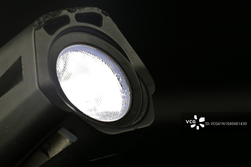 闪光灯上的镜头图片素材