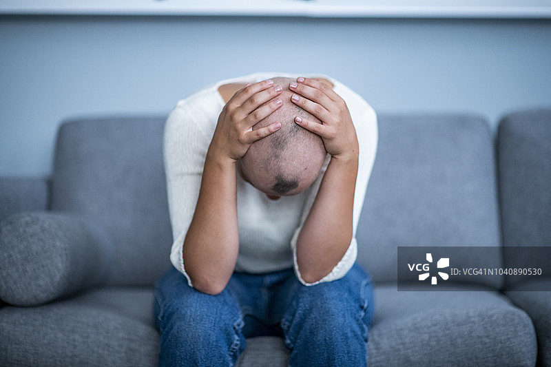 沮丧的女人图片素材