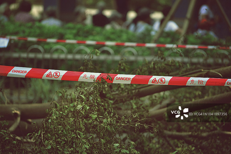 危险警戒线图片素材