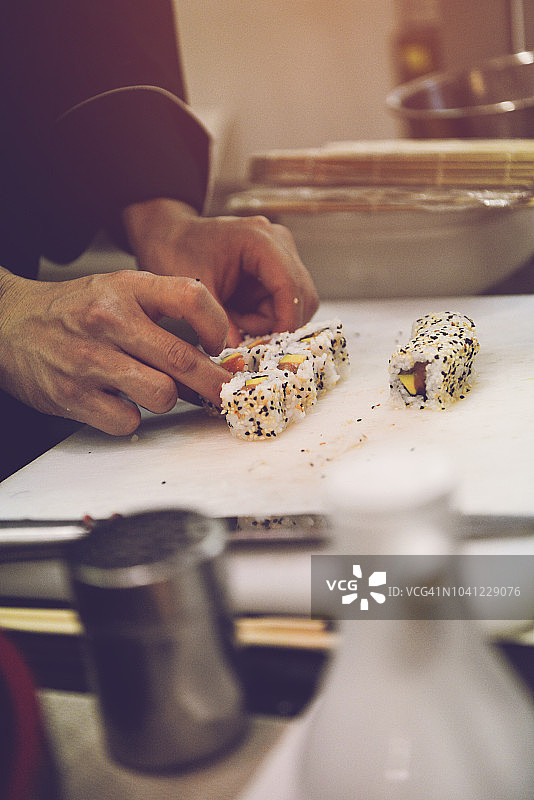 准备寿司图片素材