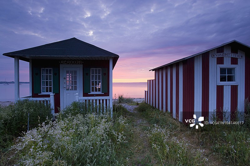 海边小屋图片素材