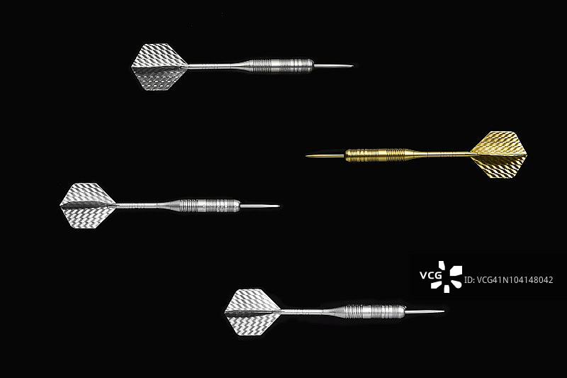 金银色飞镖图片素材