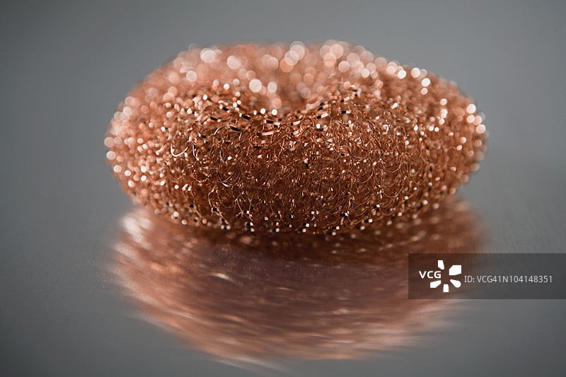 清洁垫的特写镜头图片素材