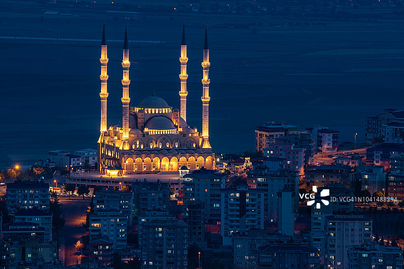 卡赫拉曼马拉什大清真寺图片素材