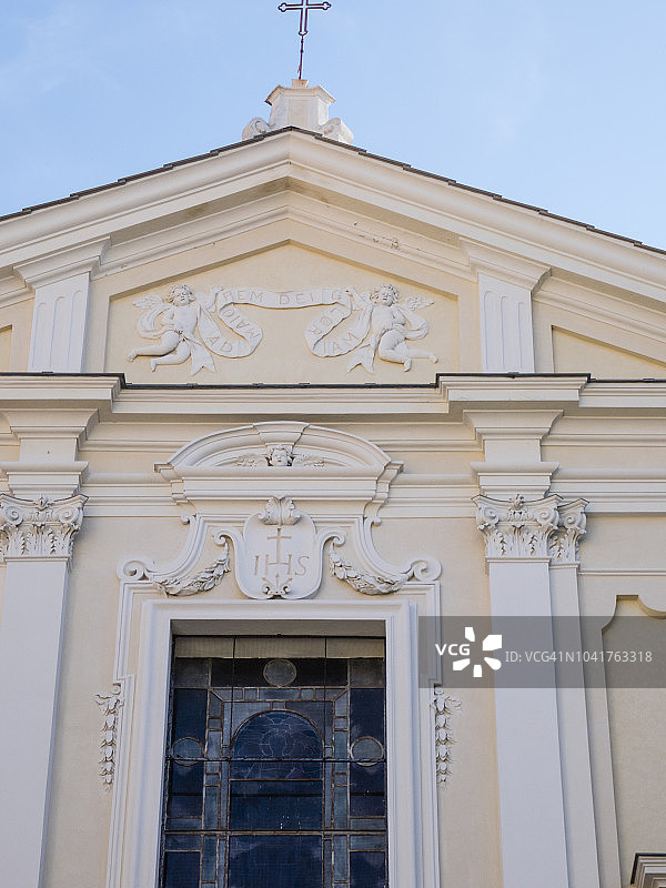 意大利利古里亚圣雷莫老照片，九月图片素材
