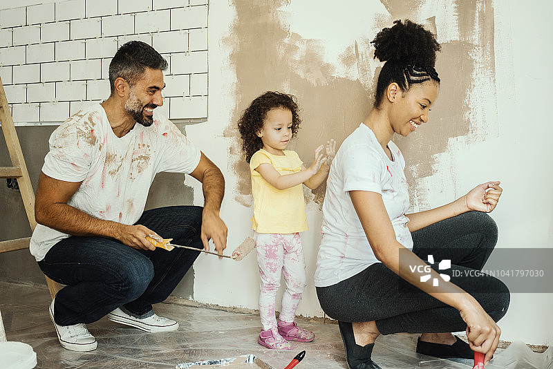 温馨的家，幸福的家庭图片素材