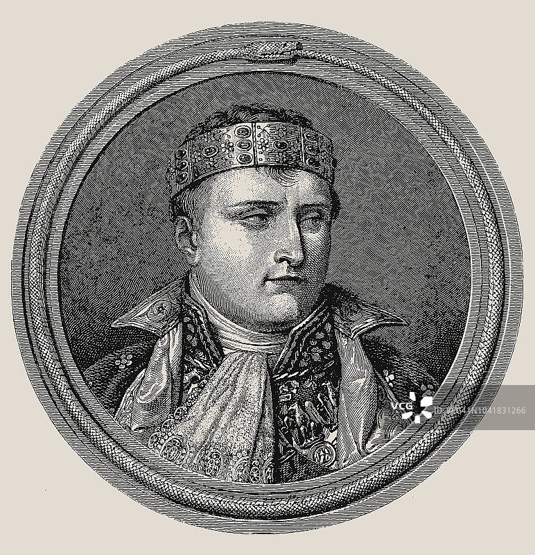 拿破仑一世 (1769.8.15 - 1821.5.5)图片素材