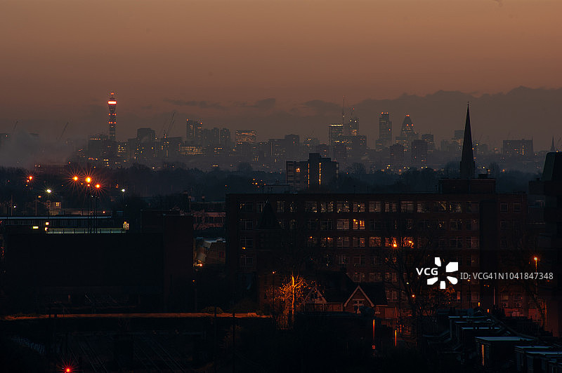 伦敦全景图片素材