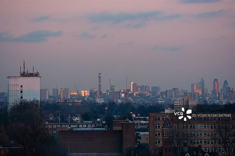 伦敦全景图片素材