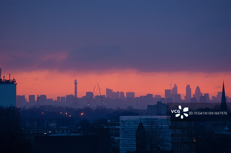 伦敦全景图片素材