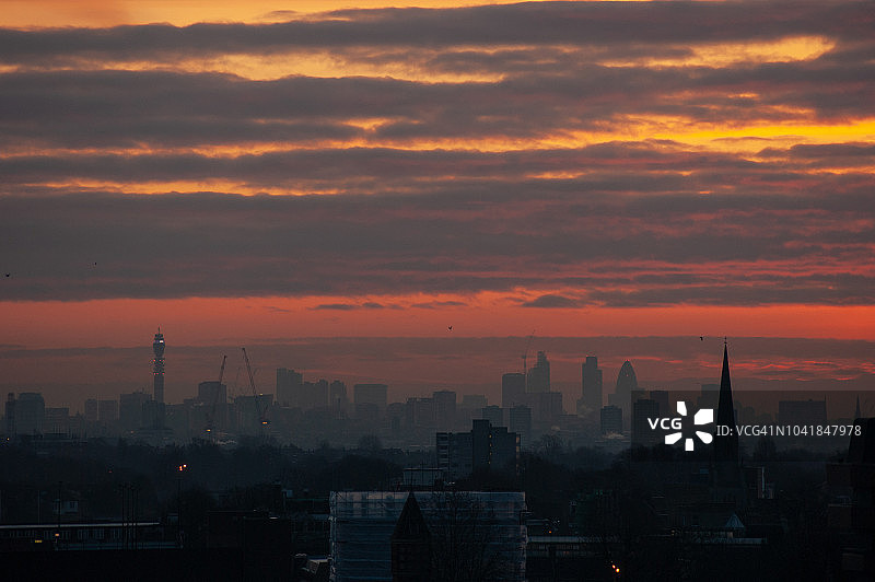 伦敦全景图片素材