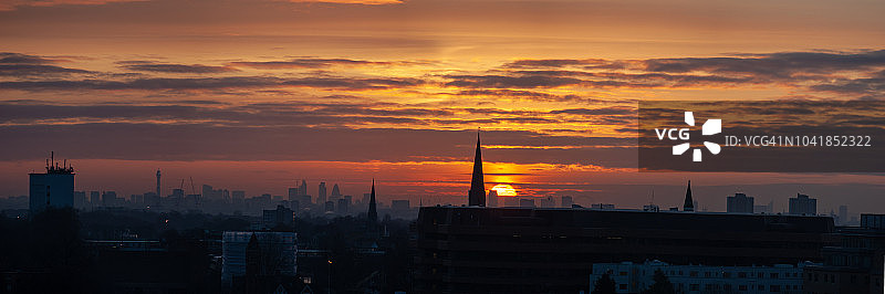 伦敦全景图片素材