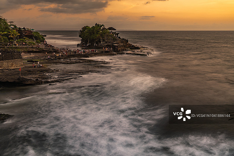 巴厘岛海神庙图片素材