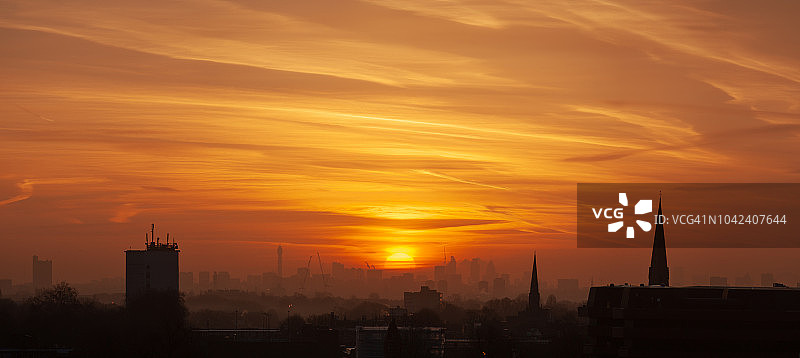 伦敦全景图片素材